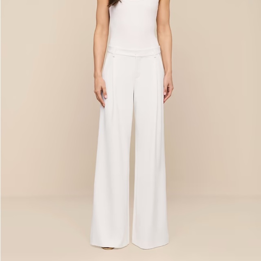 L'AGENCE Allanah Trousers in White